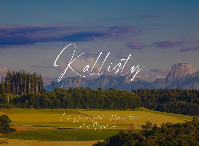 Kallisty Font