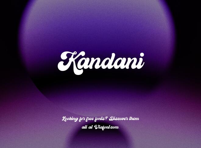 Kandani Font