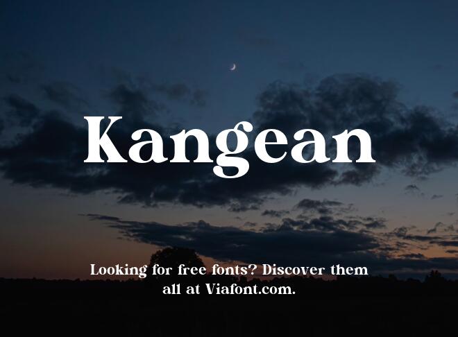 Kangean Font