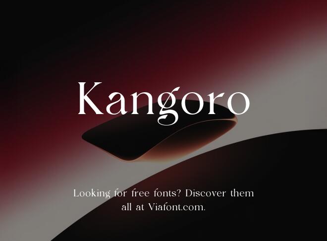 Kangoro Font