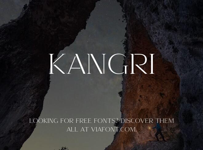 Kangri Font
