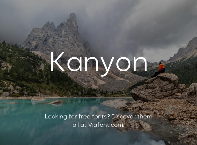 Kanyon Font
