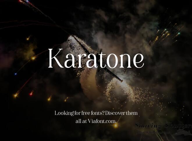 Karatone Font