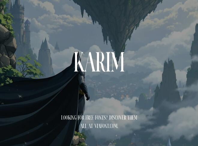 Karim Font