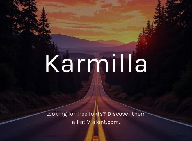 Karmilla Font
