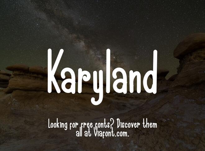 Karyland Font