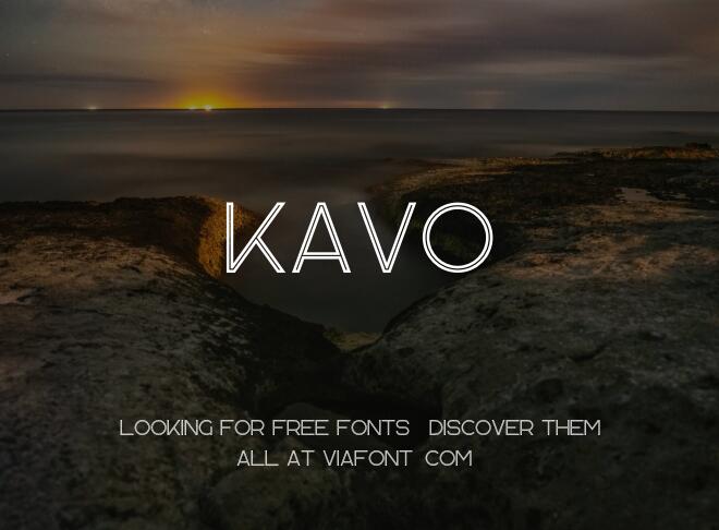 Kavo Font