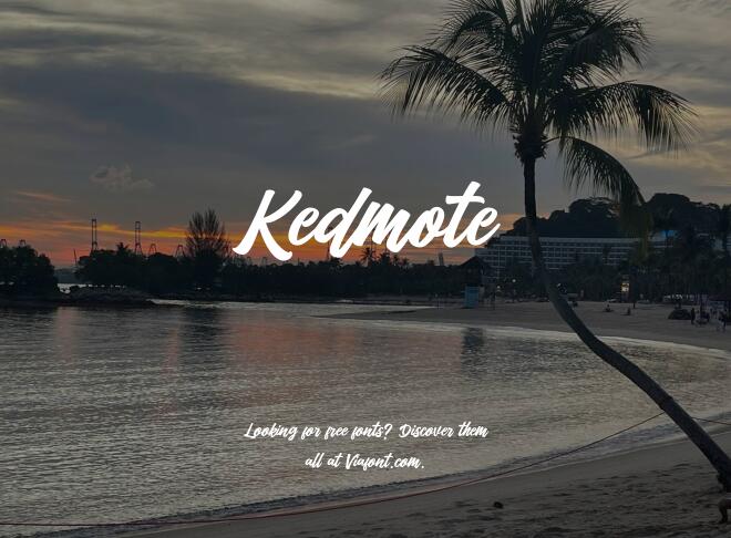 Kedmote Font