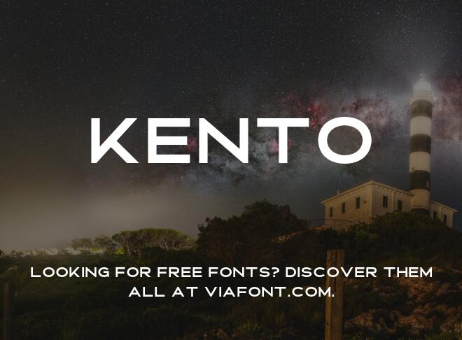 Kento Font