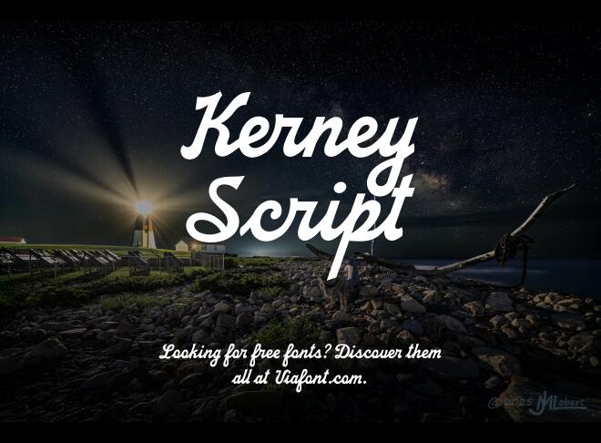 Kerney Script Font