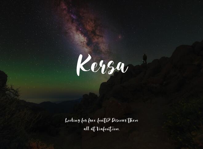 Kersa Font