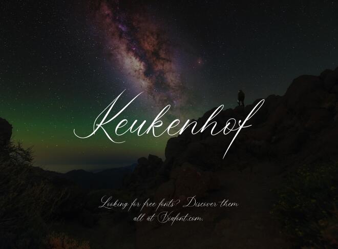 Keukenhof Font