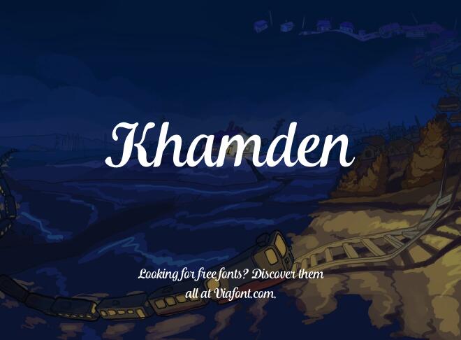 Khamden Font