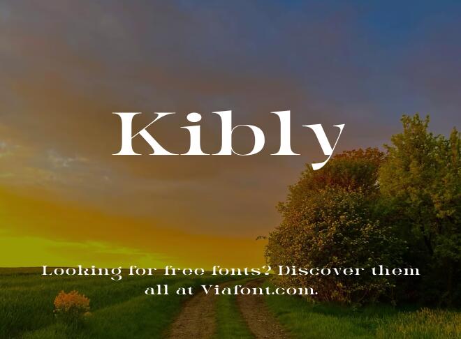 Kibly Font