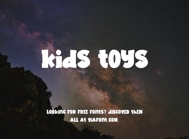Kids Toys Font