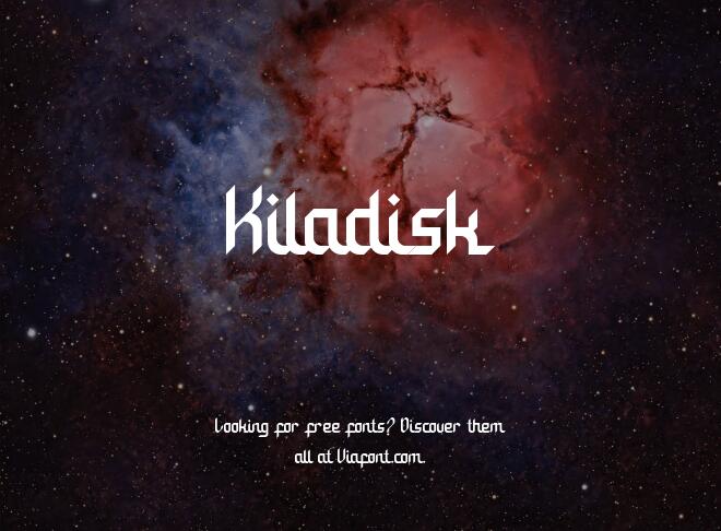 Kiladisk Font