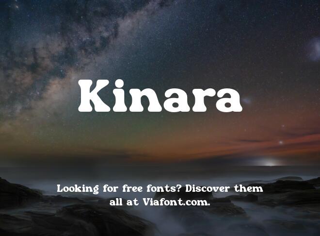 Kinara Font