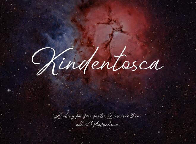 Kindentosca Font
