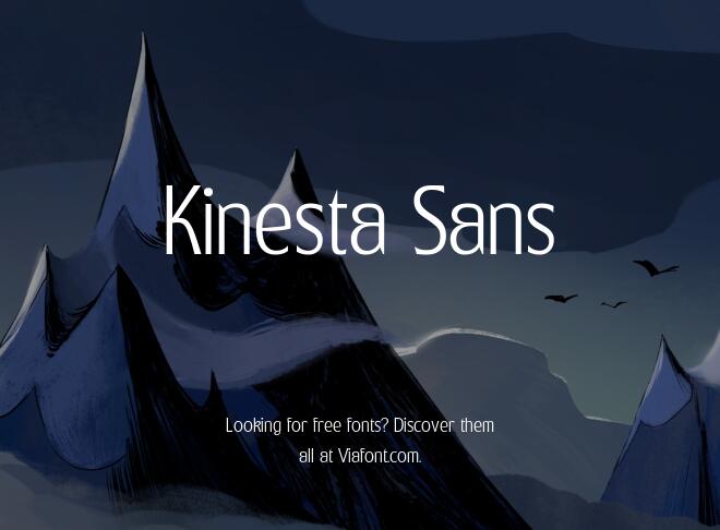 Kinesta Sans Font