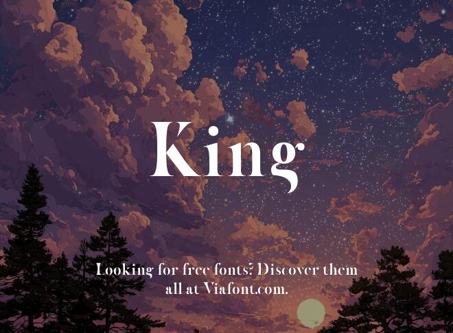 King Font