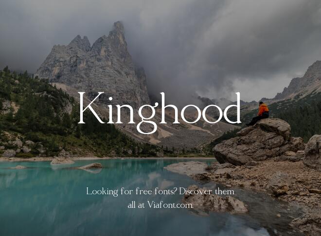 Kinghood Font