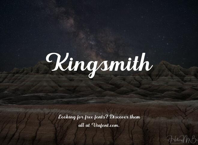 Kingsmith Font