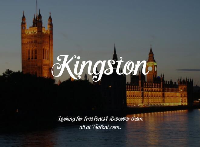 Kingston Font