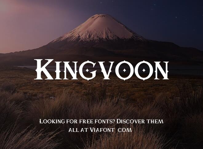 Kingvoon Font