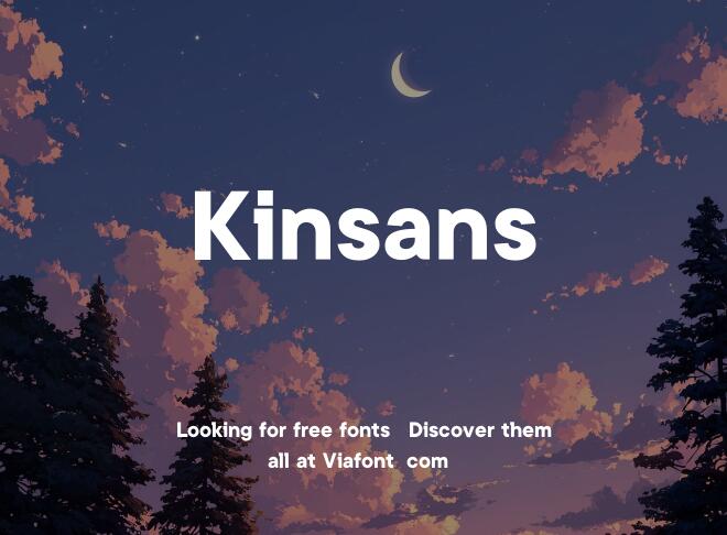 Kinsans Font