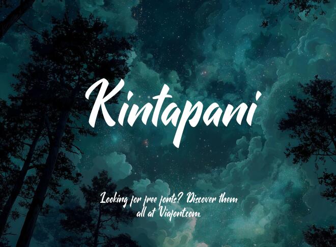 Kintapani Font