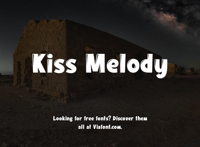 Kiss Melody Font