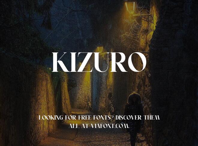 Kizuro Font