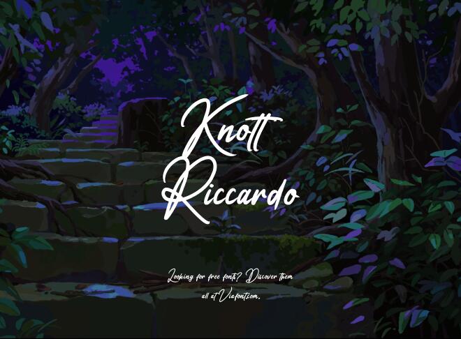 Knott Riccardo Font