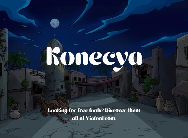 Konecya Font