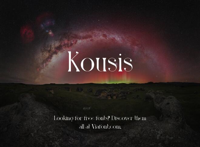 Kousis Font