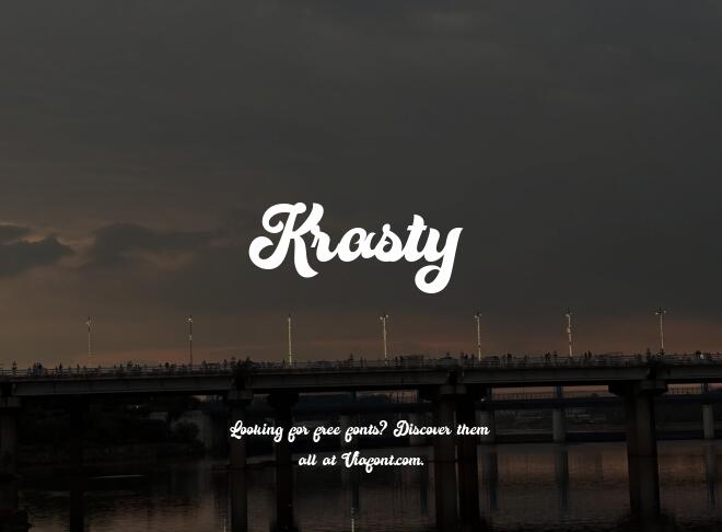 Krasty Font