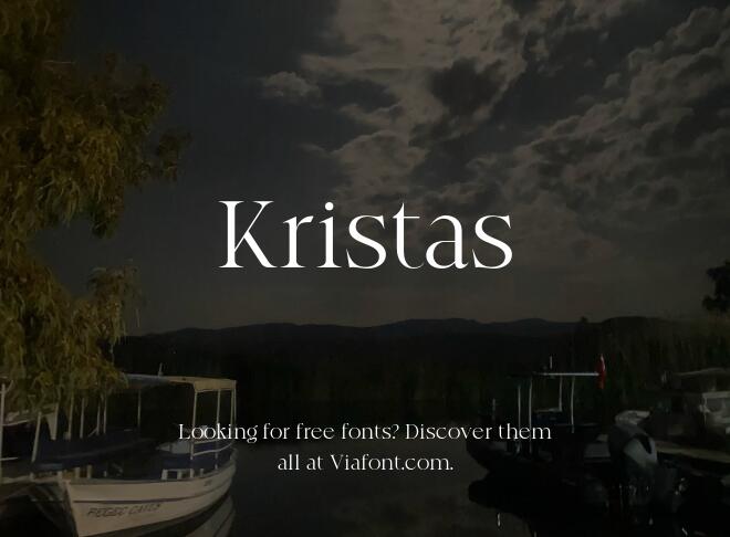 Kristas Font