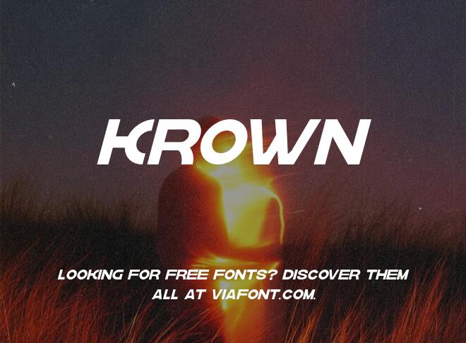 Krown Font