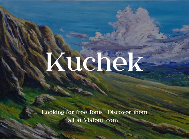 Kuchek Font