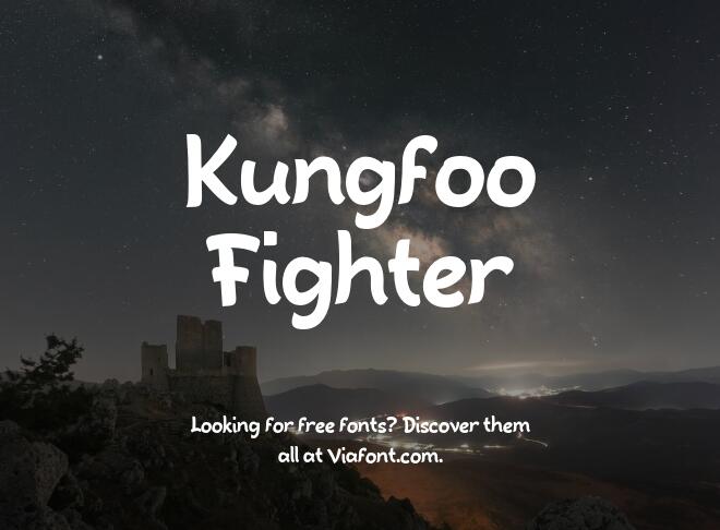 Kungfoo Fighter Font