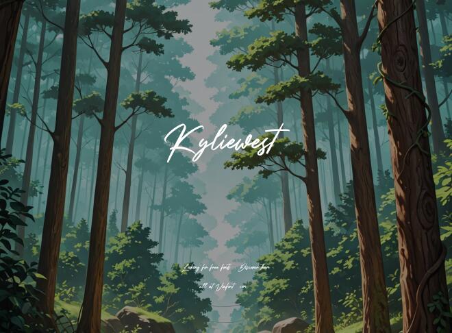 Kyliewest Font