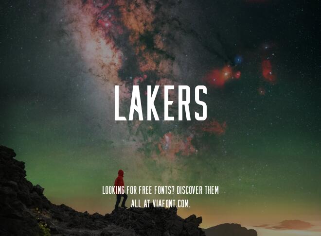 Lakers Font