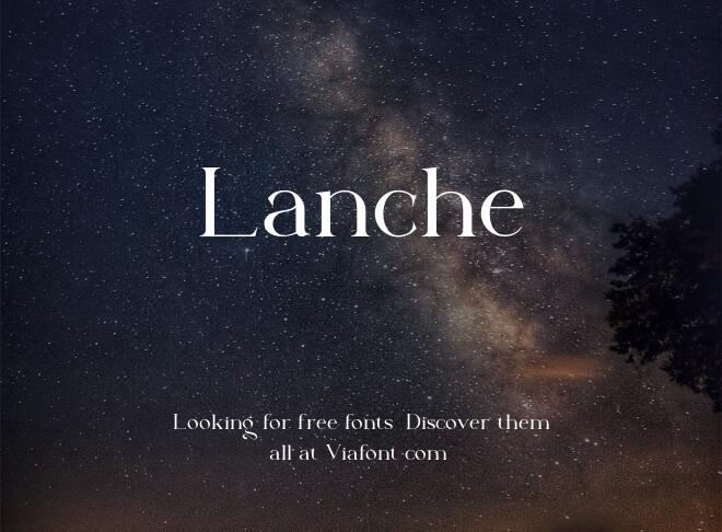 Lanche Font
