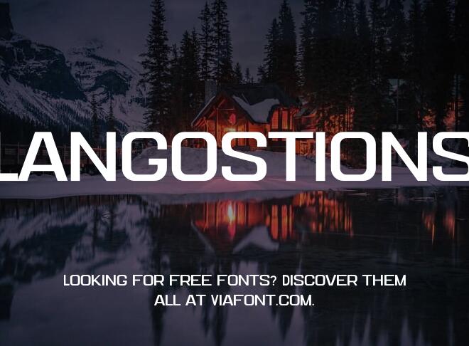 Langostions Font