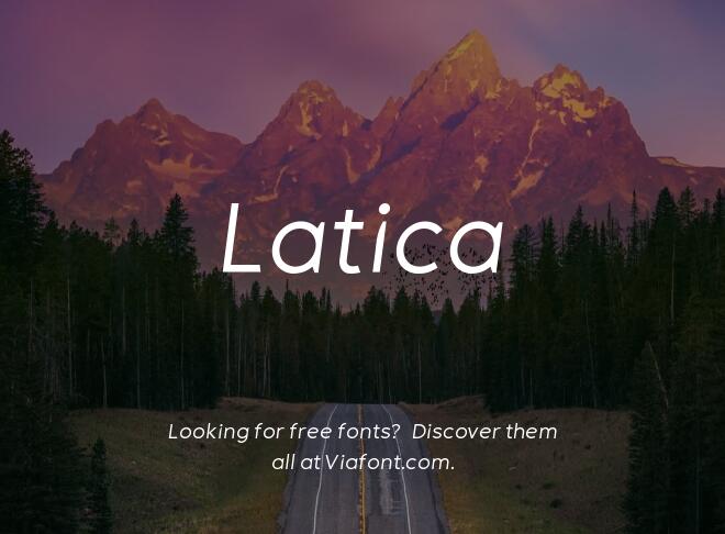 Latica Font