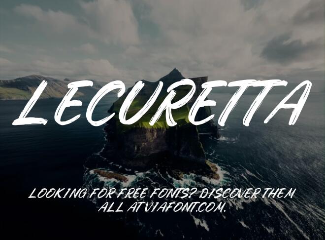 Lecuretta Font