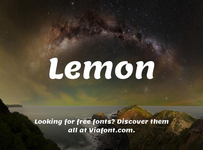 Lemon Font