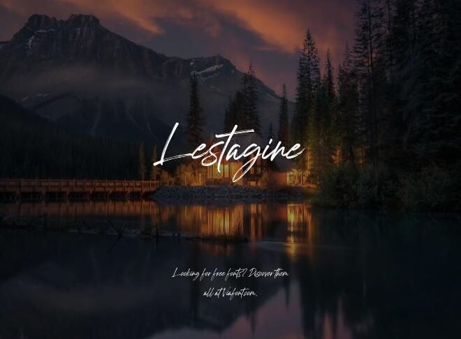 Lestagine Font