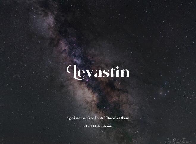 Levastin Font