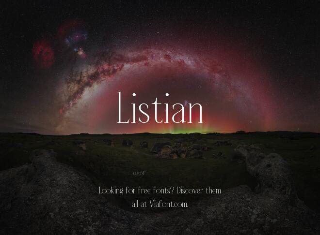 Listian Font